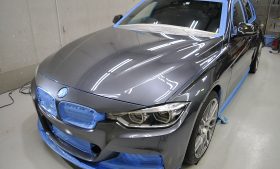 BMW ３シリーズ　ガラスコーティング施工日誌