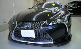 レクサス LC500　ガラスコーティング施工例　江戸川区　Ｋ様