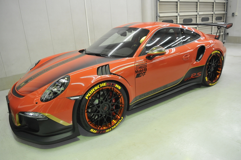 ポルシェ 911 GT3 RS　カーフィルム施工事例