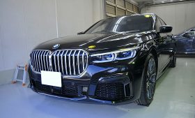 BMW 745e  ガラスコーティング施工例　港区　Ｍ様