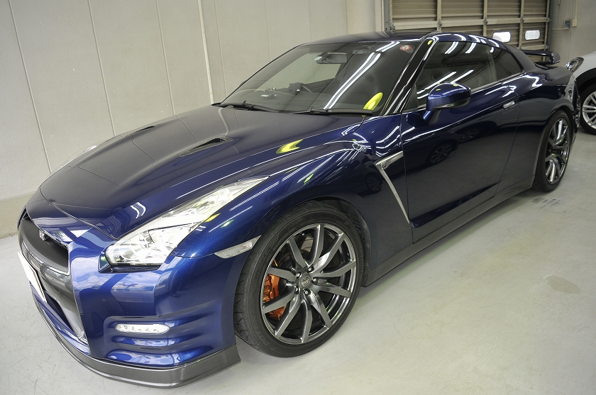 ニッサン GT-R　カーフィルム施工事例