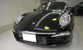 ポルシェ 911 カレラ4Ｓ　カーコーティング施工事例　市川市　Ａ様