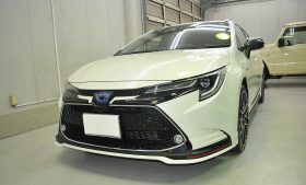 トヨタ  カローラ  ツーリング　カーコーティング施工事例　葛飾区　Ｎ様