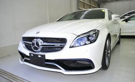 AMG CLS63　ガラスコーティング施工例　日野市S様