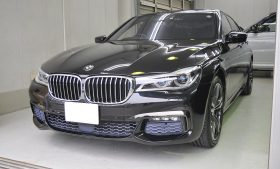 BMW  740e  カーコーティング施工事例　所沢市　F様