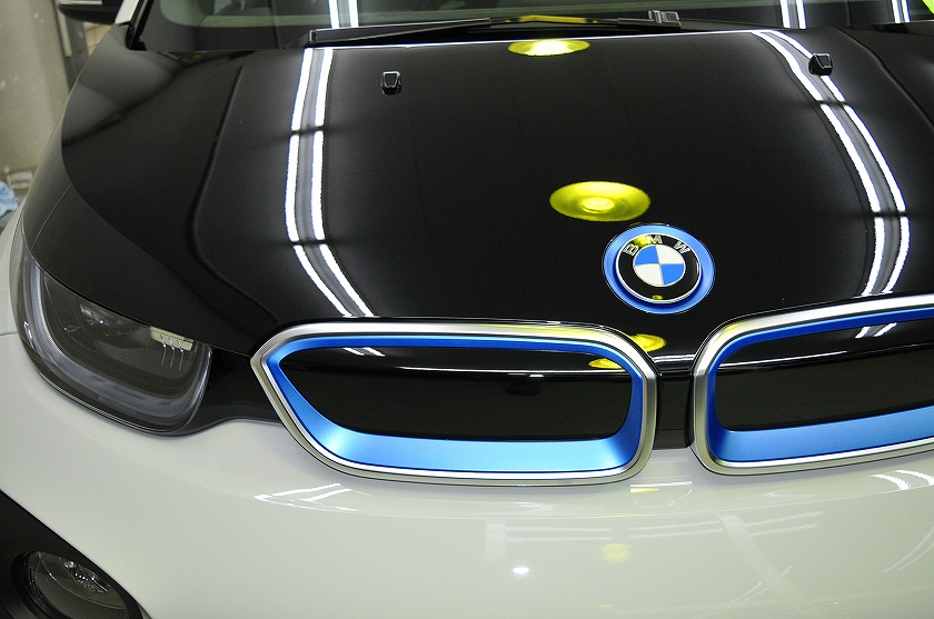 BMW i3　ガラスコーティング施工例　和光市Ｏ様