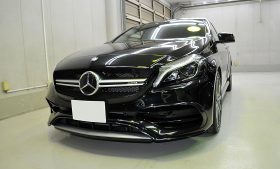 AMG A45ガラスコーティング施工例横浜市Ｓ様