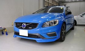 ボルボ Ｖ60ガラスコーティング施工例杉並区Ｓ様