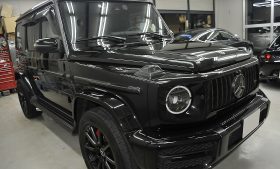 メルセデスベンツAMG　G63　ガラスコーティング、磨き施工事例　江戸川区　N様