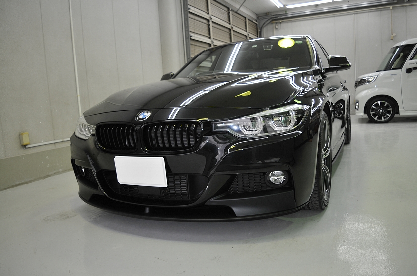 BMW 320ｄ　ガラスコーティング施工日誌