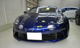 アルピーヌ A110　ガラスコーティング施工例　大田区　M様