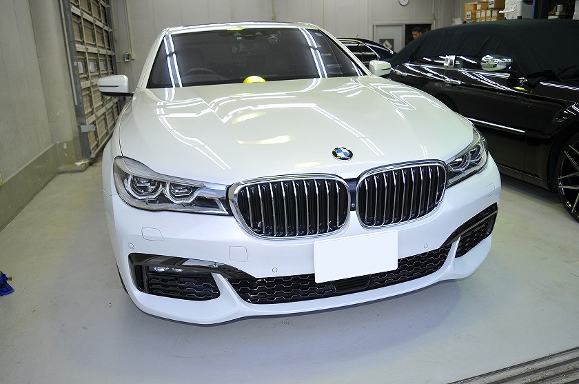 BMW 740i ガラスコーティング施工例　柏市　W様