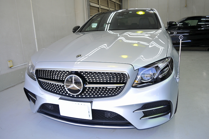 AMG E53　ガラスコーティング施工例　台東区　Ｈ様