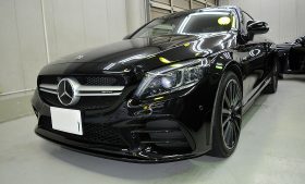 AMG C43 クーペ　ガラスコーティング施工例　墨田区　Ｈ様　