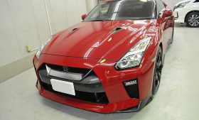 日産　GTR　ガラスコーティング磨き施工例　千葉県　O様