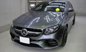 AMG E63S　ガラスコーティング施工例　小平市　Ｉ様