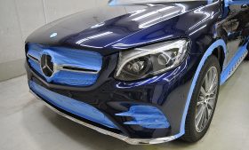 メルセデスベンツ GLC 350e クーペ　ガラスコーティング施工日誌