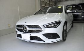 メルセデスベンツ CLA250　ガラスコーティング施工例　八千代市　T様