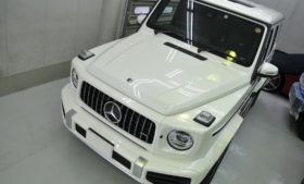 AMG　G63　ガラスコーティング、磨き施工例　柏市から　M様