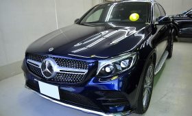 メルセデスベンツ GLC 350e クーペ　ガラスコーティング施工例　港区　Ｙ様