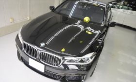 BMW740i　ガラスコーティング磨き施工例　大阪府から　N様