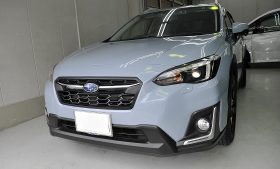 スバル ＸＶ　ガラスコーティング施工例　足立区　Ｔ様