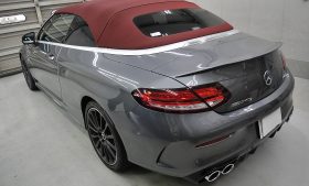 メルセデスベンツAMG C43 カブリオレ　カーフィルム施工例