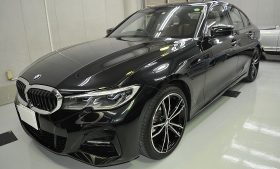 BMW320ｄ　ガラスコーティング施工例　中央区　K様