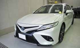 トヨタ カムリ　ガラスコーティング施工例　江戸川区　Ｔ様