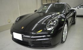 ポルシェ 911 カレラ4　ガラスコーティング施工例　板橋区　Ｎ様