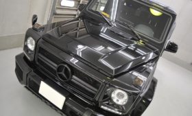 メルセデスAMG　G63　ガラスコーティング、磨き施工例　世田谷区　W様よりご依頼