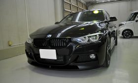 BMW 320ｄ　ガラスコーティング施工例 松戸市　Ｓ様