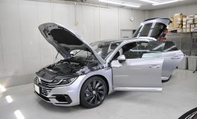 VW  アルテオン   ガラスコーティング施工日誌
