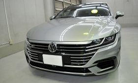 VW アルテオン　ガラスコーティング施工例　江東区　Ｗ様