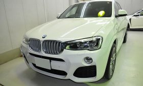 BMW X4　ガラスコーティング施工例　朝霞市　O様