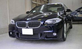 BMW 528i　ガラスコーティング施工例　江東区　Ｙ様