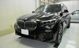 BMW X5　ガラスコーティング施工例　埼玉県新座市　Ｏ様